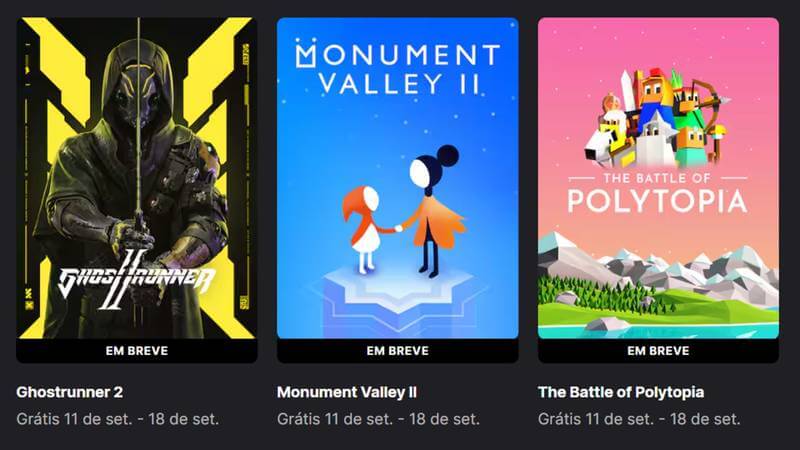 Epic Games Store jogos grátis: como resgatar no site oficial