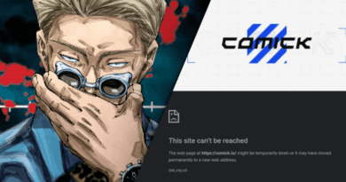 Comick encerra serviço; site de mangá pirata fora do ar