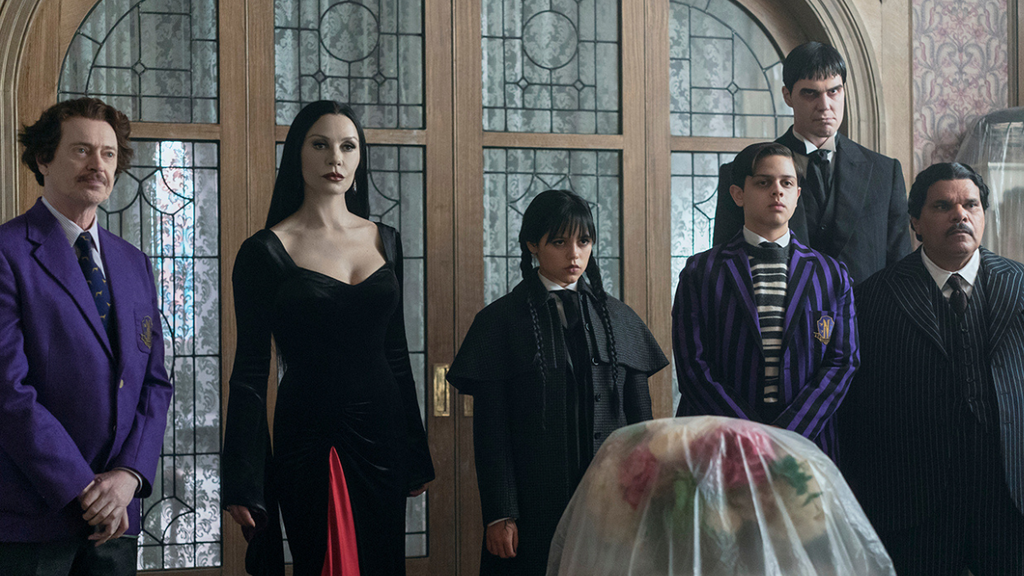 Parte dois da segunda temporada de Wandinha estreia no dia 3 de setembro (Imagem: Divulgação/Netflix).