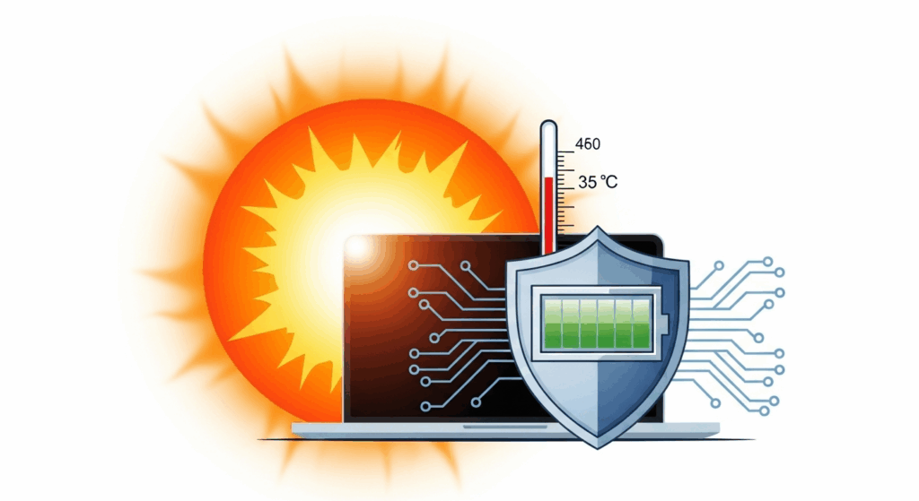 Calor extremo danifica eletrônicos? Como evitar 1 Calor extremo danifica eletrônicos: smartphones, notebooks e TVs em risco no verão