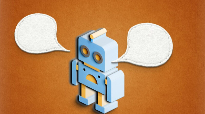 Ilustração de chatbot de IA; FTC investiga chatbots de IA companheiros virtuais para menores nos EUA
