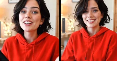 influenciadora de IA da Vodafone