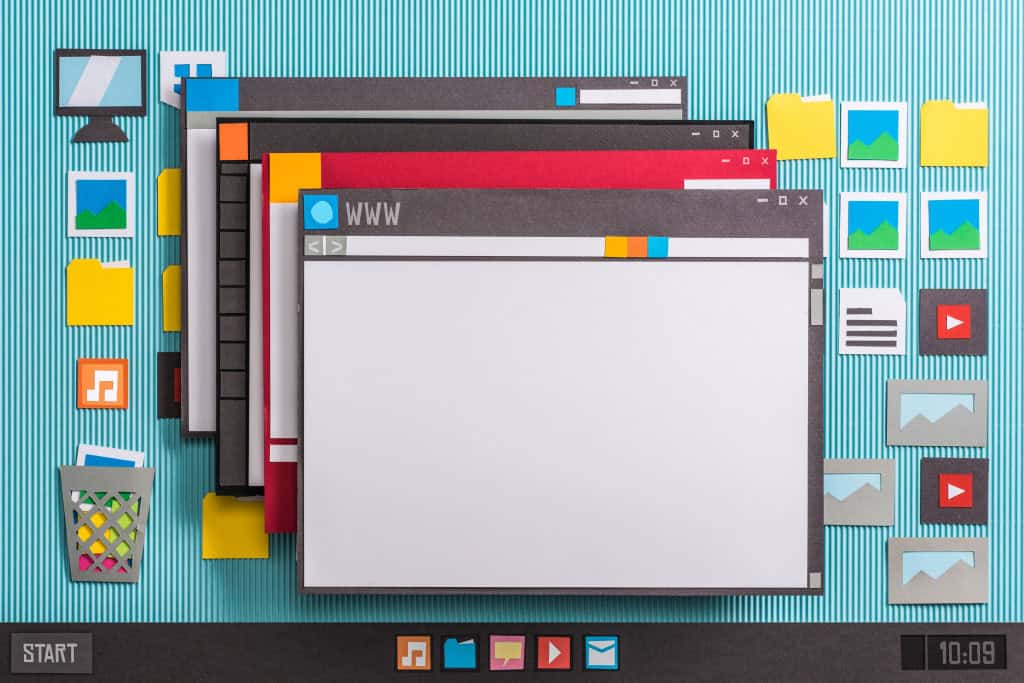 Muitas abas e extensões podem deixar o processador do Windows lento