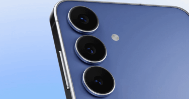 Galaxy S25 FE em destaque, versão azul escuro, com módulo triplo; palavra‑chave Galaxy S25 FE no contexto do lançamento