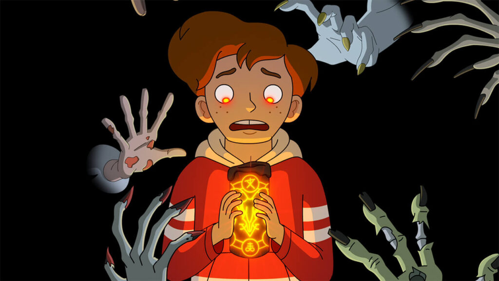 Haunted Hotel temporada 2 é confirmada na Netflix 2 Haunted Hotel temporada 2 confirmada na Netflix; pôster oficial do anúncio de renovação da série animada adulta
