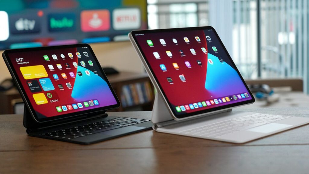 tablet para trabalhar com teclado mouse capa suporte produtividade escritório móvel