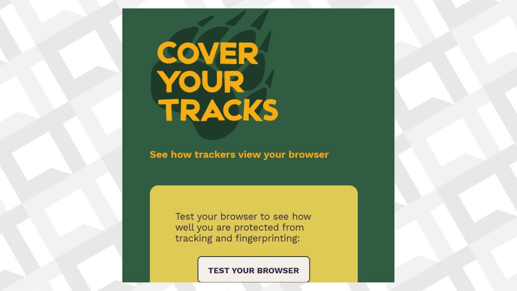 rastreamento online ferramenta cover your tracks