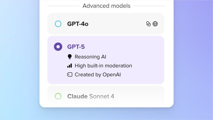 Interface do Duck.ai com assinatura do DuckDuckGo e modelos de IA avançados
