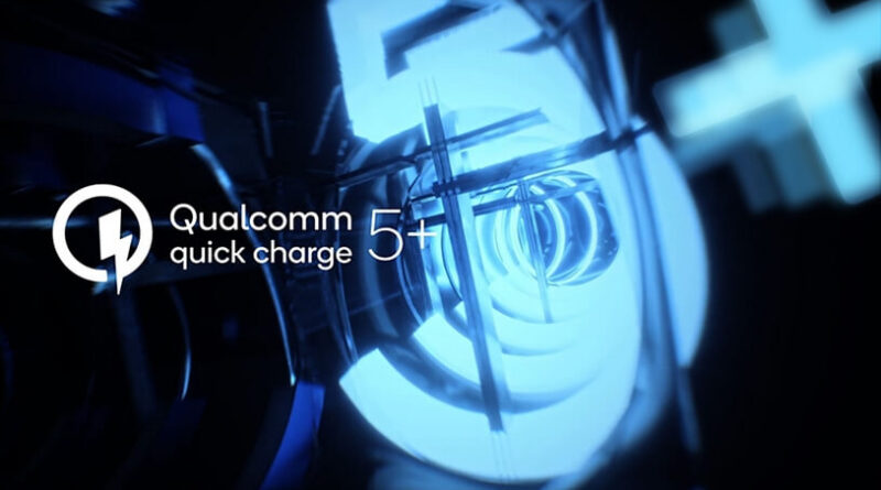 Quick Charge 5+ da Qualcomm recarrega de 0 a 50% em 5 minutos