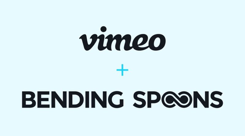 Bending Spoons compra Vimeo por US$ 1,38 bilhão; logotipos lado a lado