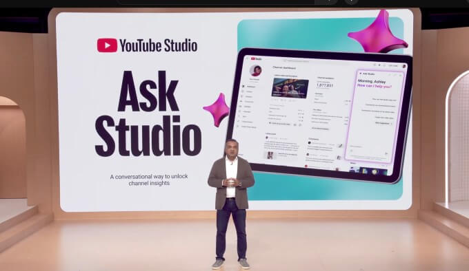 Ask Studio no Made on YouTube: assistente de IA para otimizar contas e conteúdo