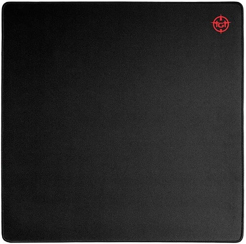 Mousepad gamer TGT K50M 500x500 mm com base antiderrapante e borda costurada