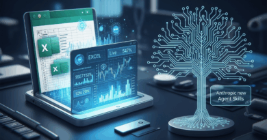 Claude para serviços financeiros no Excel analisa DRE e modelagem financeira em tempo real