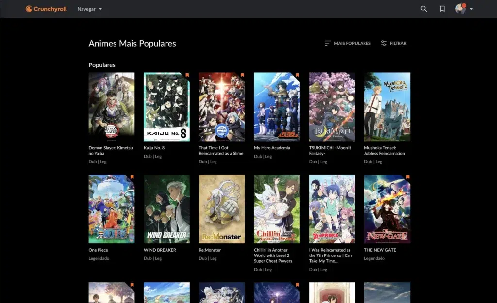 Legendas da Crunchyroll: imagem oficial da marca no contexto de Fall 2025 e problemas internos