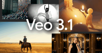 Veo 3.1 no Flow: áudio generativo e mais controle