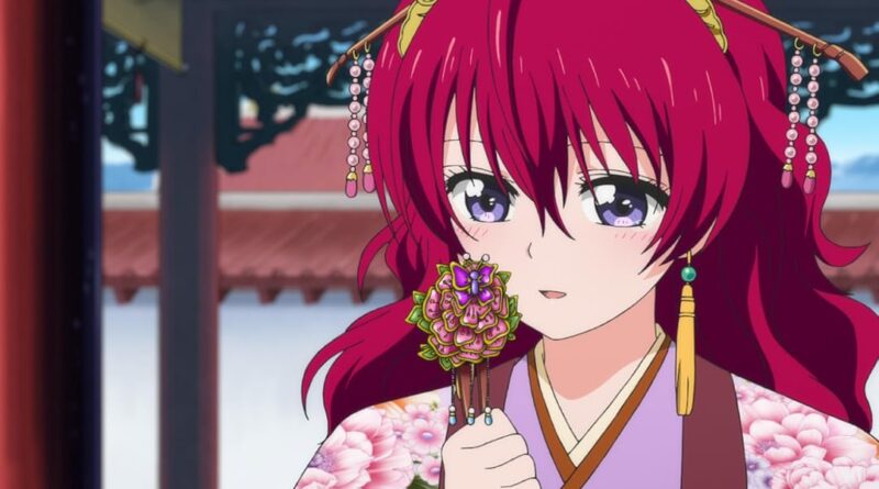 Capa de Yona of the Dawn com a princesa Yona em destaque, ilustrada por Mizuho Kusanagi