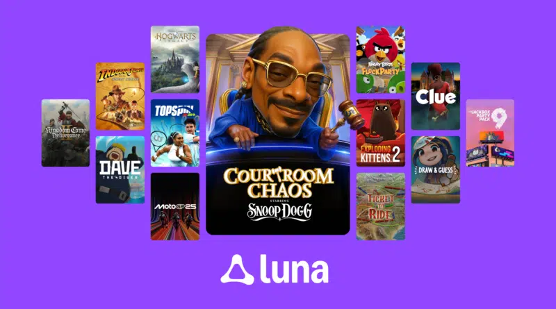Amazon Luna com GameNight e jogos multiplayer local controlados pelo smartphone para assinantes Prime