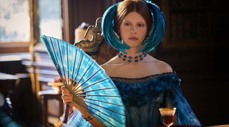 Frankenstein de Guillermo del Toro chega à filmes na Netflix em novembro de 2025. Mia Goth como Elizabeth em Frankenstein. Ken Woroner/Netflix 2025.