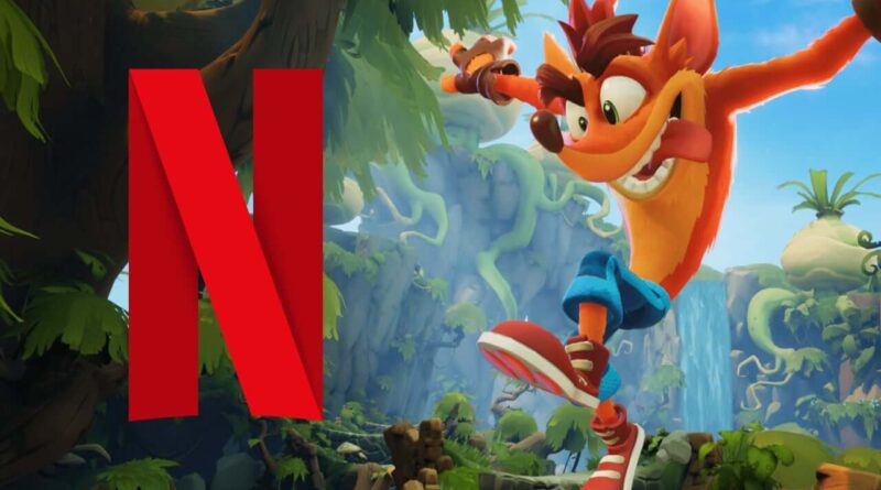 Série animada Crash Bandicoot na Netflix pela WildBrain