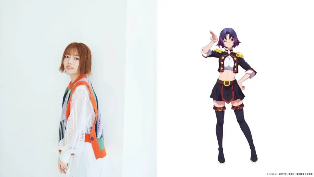 Imagem dos novos visuais de personagens de Mato Seihei no Slave 2 incluindo Mira Kamiunten, Bell Tsukiyono e Yakumo Ezo.