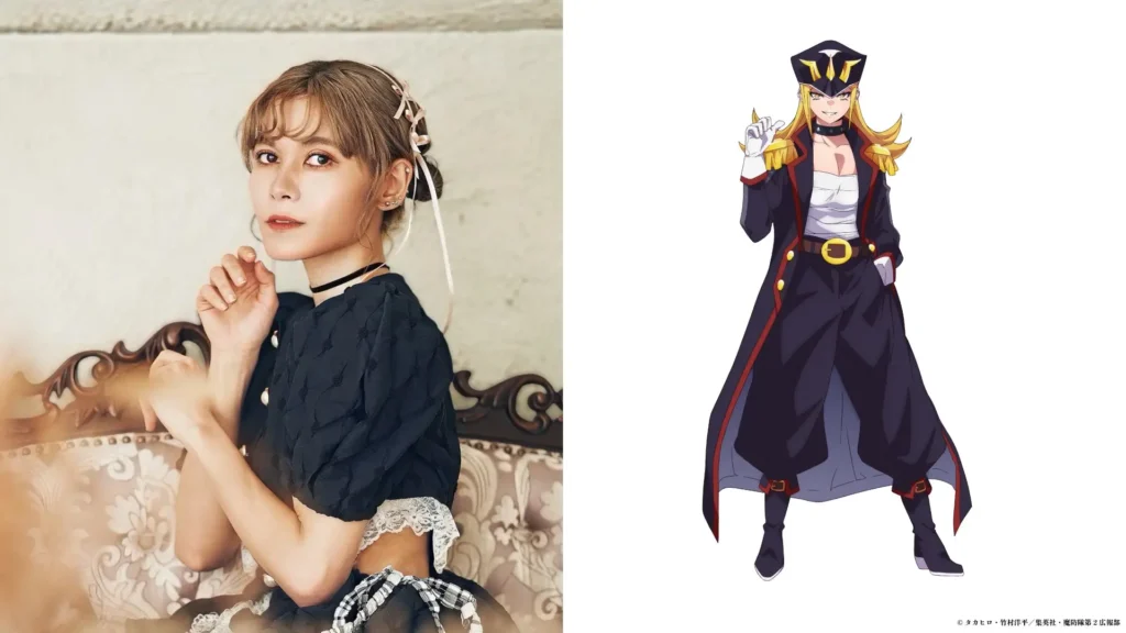Imagem dos novos visuais de personagens de Mato Seihei no Slave 2 incluindo Mira Kamiunten, Bell Tsukiyono e Yakumo Ezo.