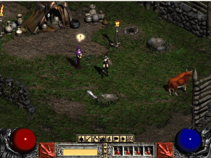 Diablo II foi remasterizado recentemente e continua excelente (Imagem: Divulgação/Activision Blizzard)