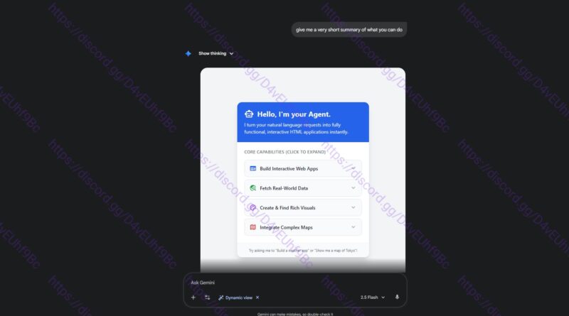 Imagem oficial do Google Gemini com novo modo Creative Canvas