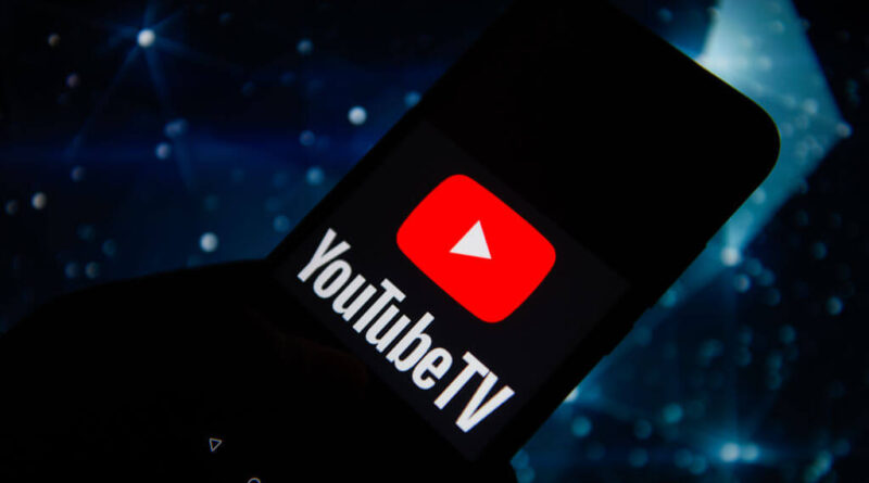 Disney e YouTube TV acertam acordo: Logotipo do YouTube TV exibido em tela com fundo luminoso, simbolizando o retorno dos canais Disney após acordo