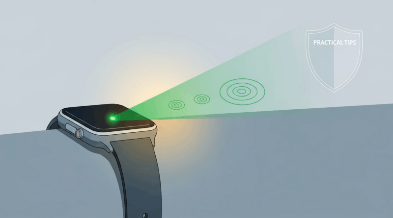 luz do smartwatch queima a pele