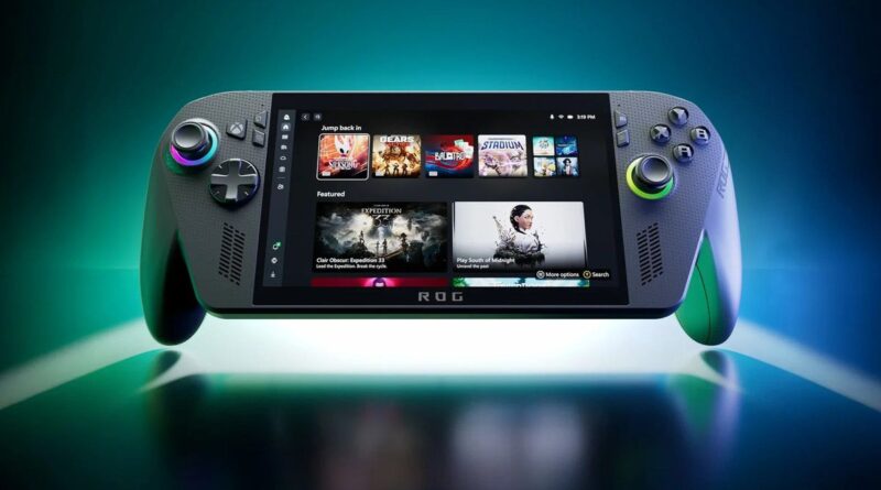 Divulgação/ASUS, Microsoft - console ROG Xbox Ally lançamento no Brasil