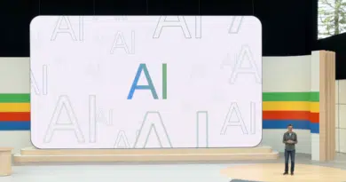 Sundar Pichai durante evento sobre inteligência artificial da Google Gemma