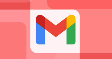 Ilustração do Google e Gmail representando privacidade e IA