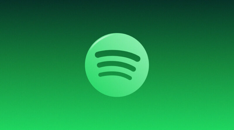 Interface do novo recurso de estatísticas semanais do Spotify