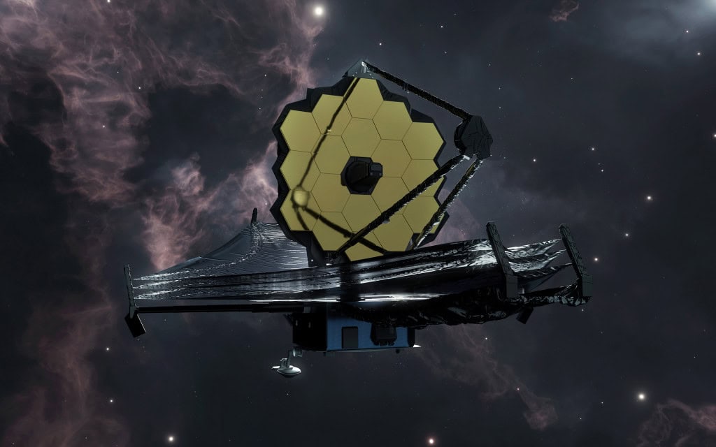 Telescópio Espacial James Webb em órbita