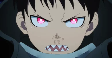 Trailer Fire Force 3 parte 2 mostrando Shinra Kusakabe e equipe em batalha final