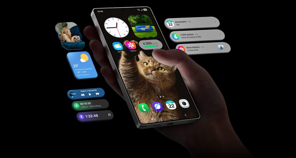 Spyware Landfall: falha zero-day atingiu celulares Galaxy 1 Samsung Galaxy S24 Ultra em mãos, um dos aparelhos afetados pela falha zero-day spyware Landfall