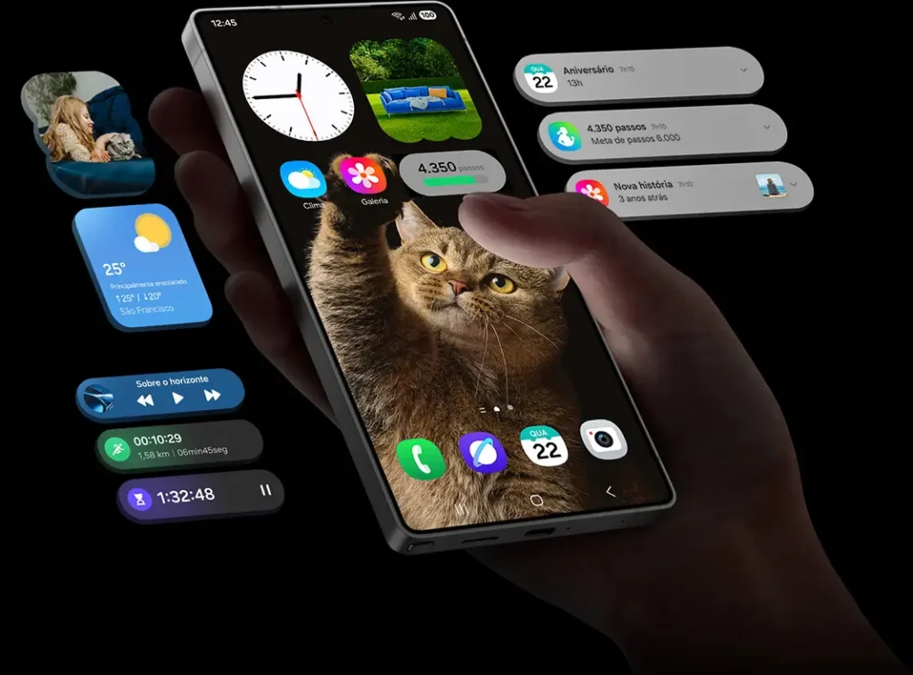 Black Friday 2025: Descontos e Cupons Imperdíveis 5 Samsung Galaxy S25 Ultra com câmera de 200 MP