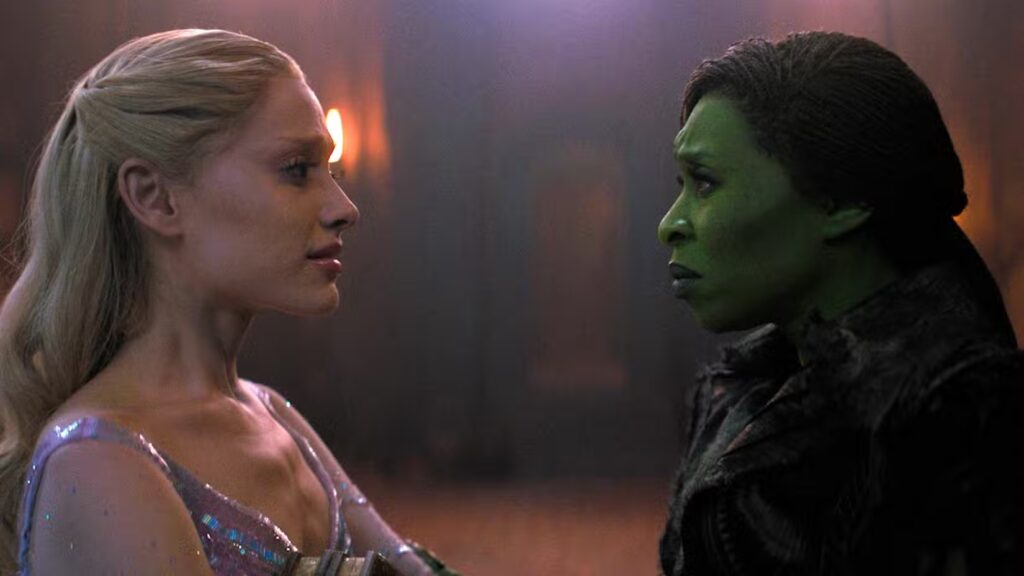 Wicked: For Good – final explicado e o novo poder de Glinda 7 Glinda e Elphaba cantando juntas em Wicked: For Good