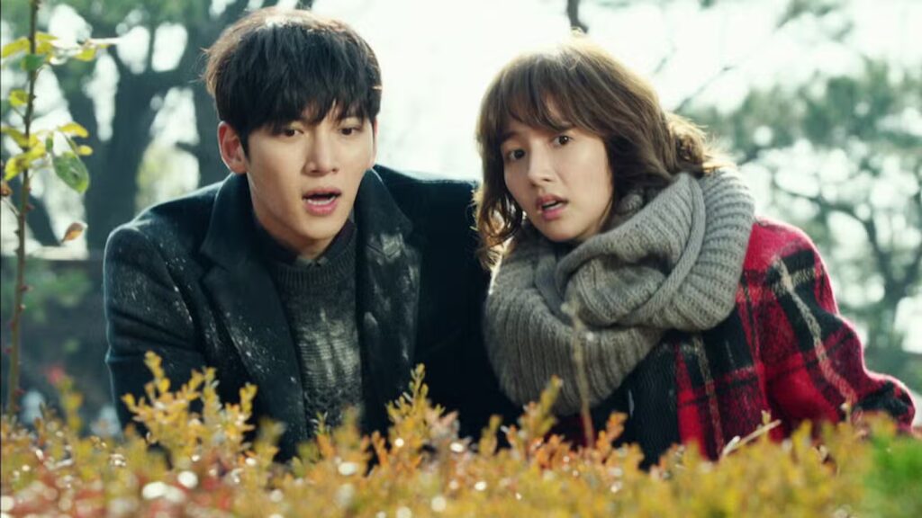 Cena do K-drama Healer com Ji Chang-wook