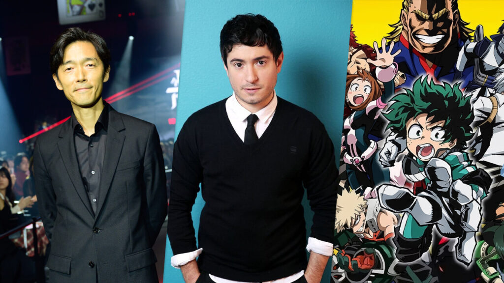 Netflix inicia live-action de My Hero Academia em 2026 2 Imagem promocional do filme live‑action de My Hero Academia na Netflix com destaque para personagens icônicos e cenário urbano