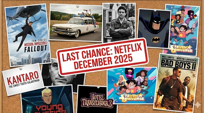 O que sai da Netflix em dezembro 2025: Lista Definitiva e Última Chamada