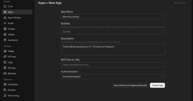 Workflows no ChatGPT: Demonstração da geração de imagens integrada ao fluxo no ambiente OpenAI