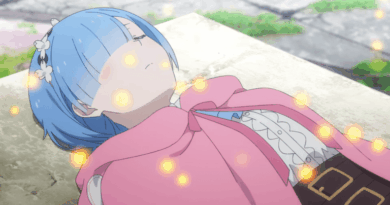 Visual oficial da quarta temporada de Re:ZERO 4 mostrando Subaru e Emilia em um novo cenário desértico