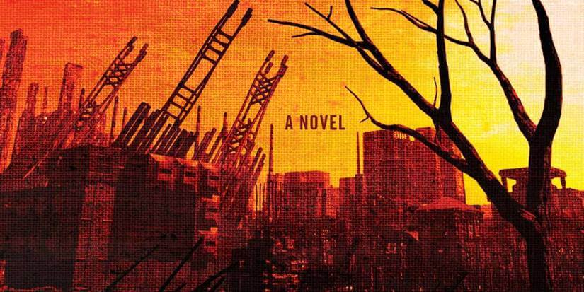 Capa do livro Swan Song mostrando um cenário pós-apocalíptico