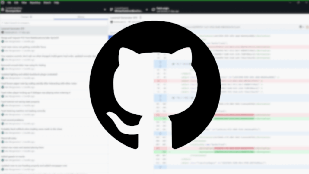 GitHub vai usar dados de usuários para treinar IA a partir de abril 2 Logo do GitHub sobre um repositório desfocado