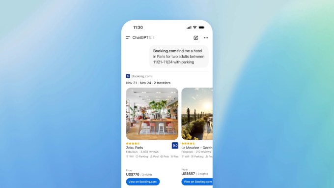 ChatGPT e Booking.com integração para reservas de hotéis