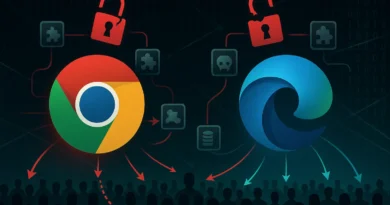 Extensões maliciosas espiam 4,3 mi no Chrome e Edge