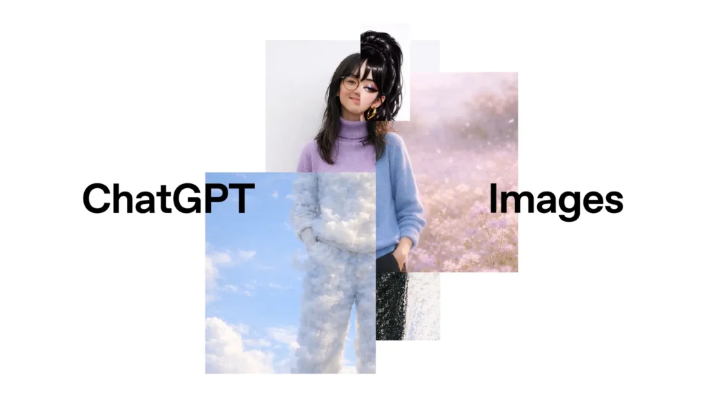 Interface do ChatGPT Images com GPT Image 1.5 exibindo resultados visuais aprimorados