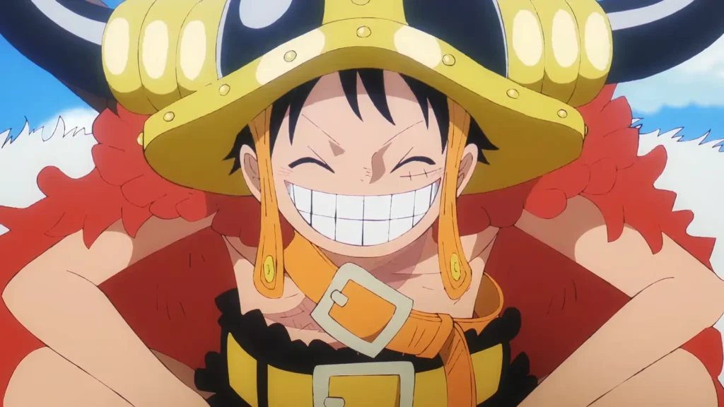Luffy e os Piratas do Chapéu de Palha no novo arco de Elbaph no anime One Piece