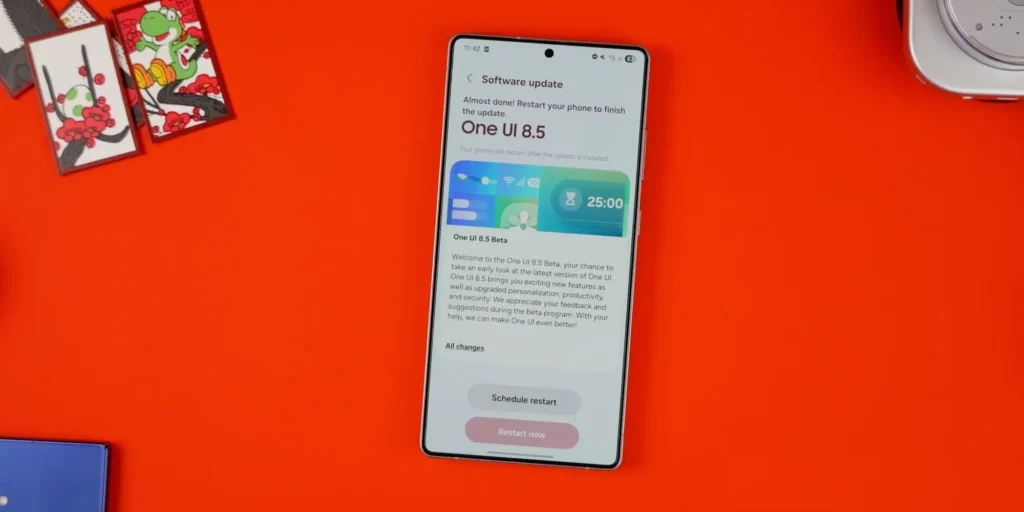 Samsung leva IA ao calendário na One UI 8.5 3 Smartphone Samsung Galaxy exibindo IA no calendário da One UI 8.5